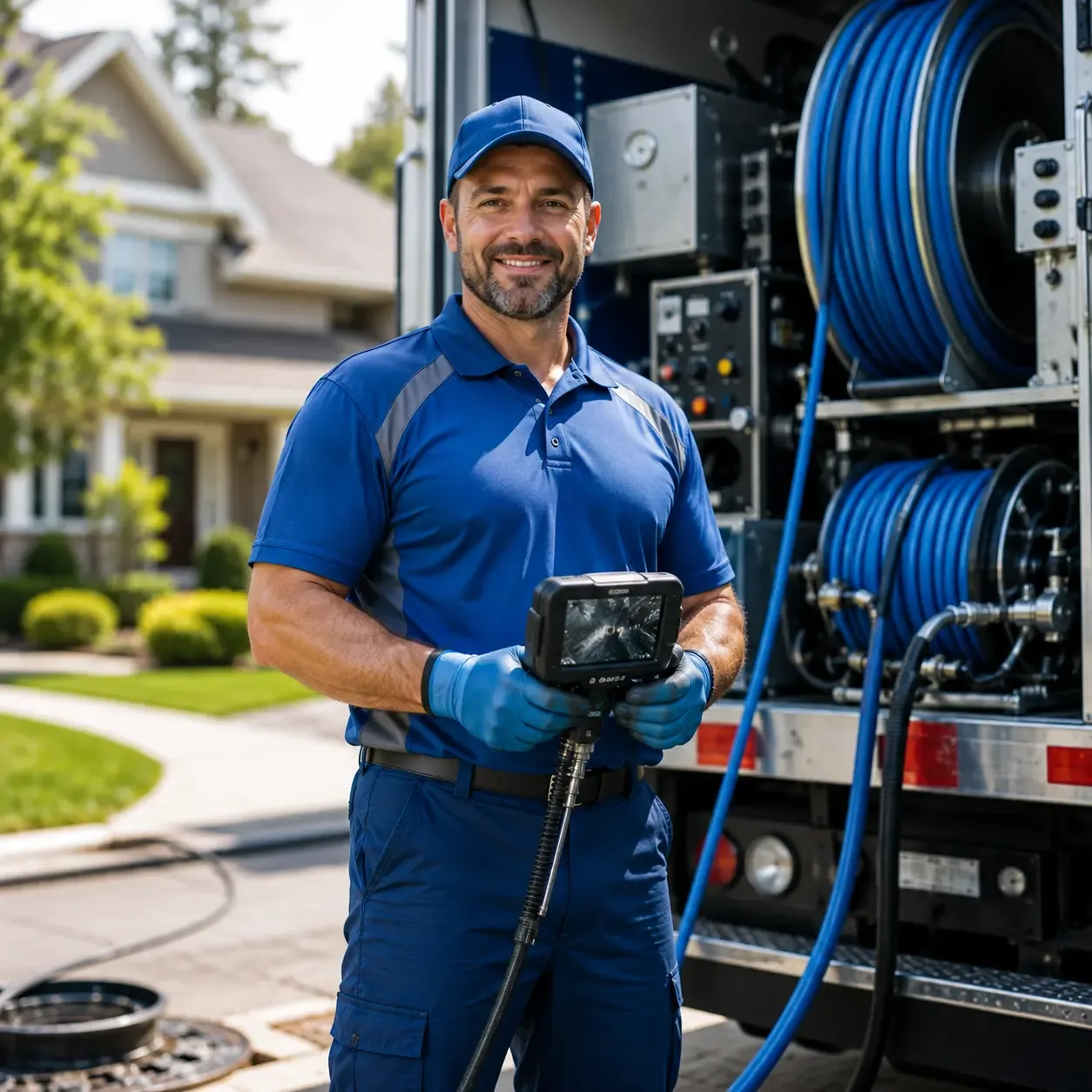 Local outdoor drain cleaning specialists in Lynnville, IN